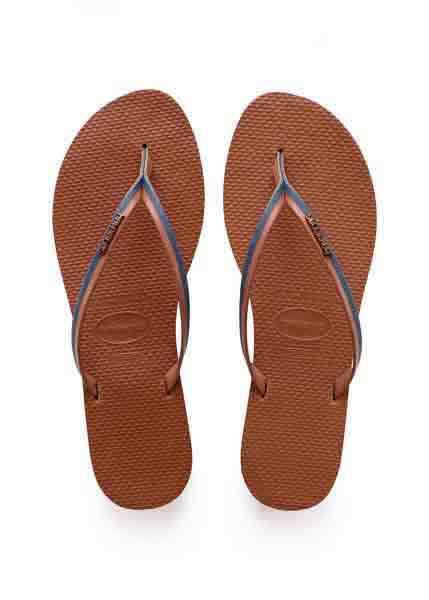 Havaianas you jeans navy blue/rust